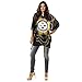 Littlearth Pittsburgh Steelers NFL Sheer Caftan with Flower Design
