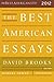 The Best American Essays 2012