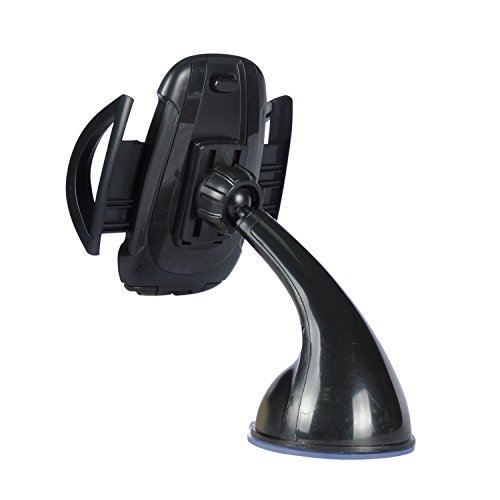 SuperArt Universal iphone holder 360 Mount Holder Cradle Compatible with iPhone 7 7 Plus SE 6s 6 Plus 6 5s 5 4s 4 Samsung Galaxy S6 S5 S4 LG Nexus Sony Nokia and More (Black)