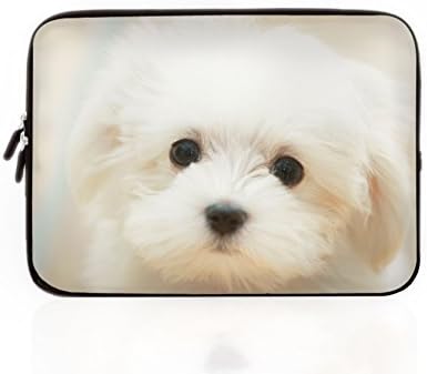 Macbook Air Cute Cases 13 inch Kawaii Dog on Both Sides Computer Sleeve Pouch Protector