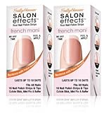 Sally Hansen Salon Effects French Mani Real Nail Polish Strips, French Twist (2 Pack)