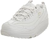 Skechers Women's Shape Ups Metabolize Fitness Work Out Sneaker,White/Silver,8.5 M US