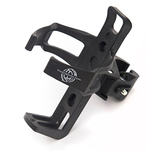 KneeRover Universal Cup Holder Bottle Holder Accessory for Knee Walkers Scooters Rollators Rolling Walkers and Wheelchairs