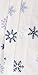 Amazon Brand – Pinzon Cotton Flannel Duvet Cover - Queen, Falling Snowflake Blue