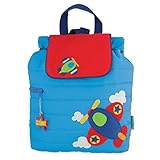 Stephen Joseph Quilted Backpack, Airplane