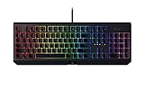 Razer BlackWidow Mechanical Gaming Keyboard 2019: Green Mechanical Switches - Tactile & Clicky - Chroma RGB Lighting - 10 Key Anti-Ghosting - Programmable Macro Functionality
