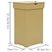 Function Home Trash Can Cabinet, 13 Gallon Kitchen Garbage Can, Wooden Recycling Trash Bin, Dog Proof Trash Can, Trash Cabinet with Lid for Home Kitchen Bathroom, Yellow