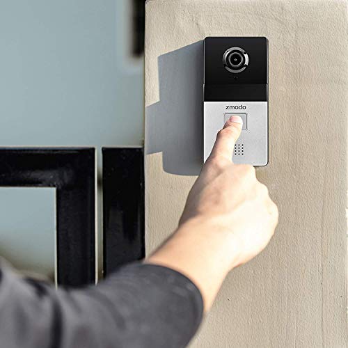 Zmodo Greet Select WiFi Video Doorbell, 1080p Full HD Camera, 30-Day Cloud Service Free Trial, Works with Alexa