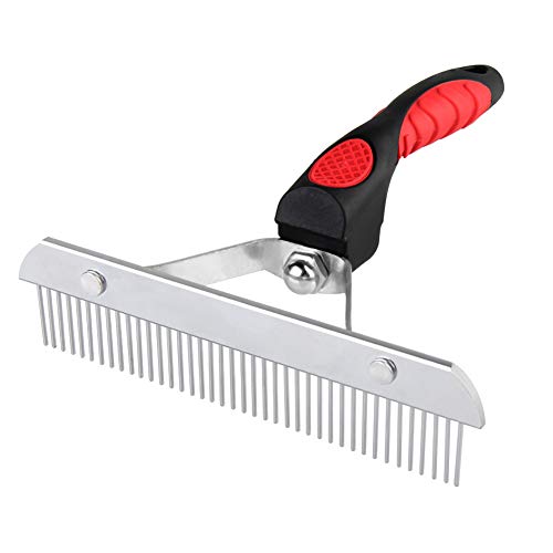 image for BOIFUN Pet Grooming Combs, Professional Dog Brushes for Loose Shedding