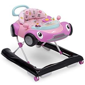 Delta Children First Race 2-in-1 Walker, Pink