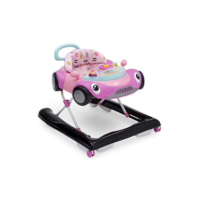 Delta Children First Race 2-in-1 Walker, Pink