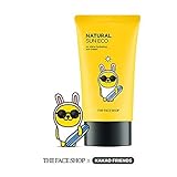 The Face Shop X Kakao Friends Natural Sun Eco no Shine Hydrating Sun Cream SPF 40 PA+++