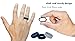 Arua Silicone Rings for Men.3-PACK. Safe and Durable Rubber Wedding Rings for Men - Black, Navy Blue, Grey - Gift Box included.(Size 10 (19.8 mm diameter))