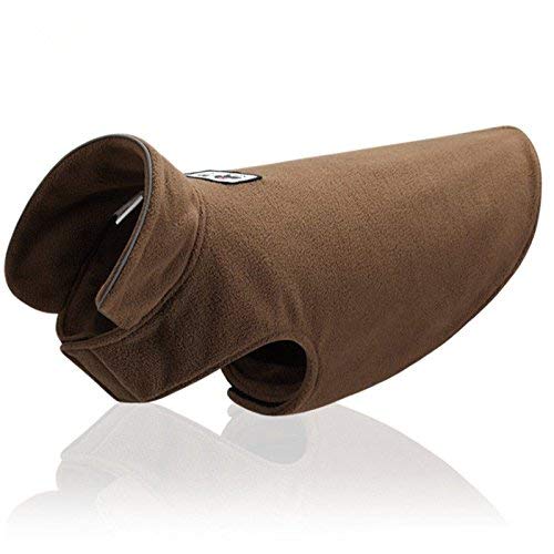 Ecent Warm Winter Dog Coat for Dogs in Winter (brown, S)