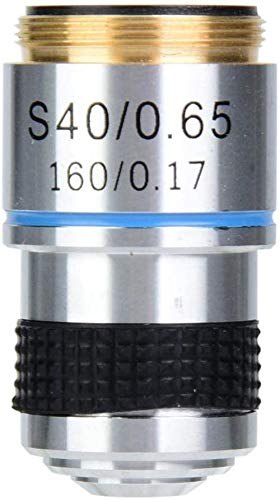 POFET 40X Achromatic Objective Lens 185 Biological Microscope Achromatic Objectives Lens 160/0.17