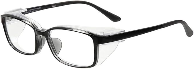 Amazon Co Jp スクエア型 着脱型フード付き2wayメガネ Zoff Protect Lサイズ フレームのみ ダミーレンズ入り レンズ交換 券付き ゾフ プロテクト 花粉症対策 度付き 度入りめがね 黒縁眼鏡 ダテメガネ メンズ おしゃれ 56 17 145 ファッション