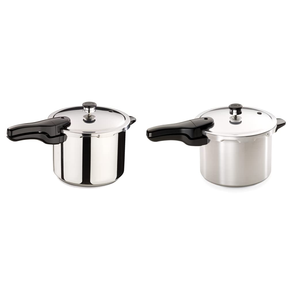 Presto 01362 6-Quart Stainless Steel Pressure Cooker 01264