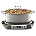 West Bend 84966 Versatility Oval-Shaped 6-Quart Programmable Slow Cooker, Gray (Discontinued by Manufacturer)