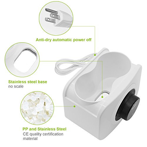 Bottle Warmer and Sterilizer, Bable 6-in-1 Baby Bottle Warmer Defrosting Complementary Food Heater Sterilizing BPA-Free with LCD-Display