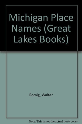 Michigan Place Names