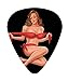 Hot Picks Lethal Threat Pin Up Girls Collectible Static Picture Guitar Picks