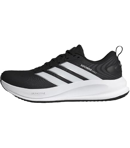 Amazon.com | Adidas Mens Supernova Ease Running, Black/White  display picture 1