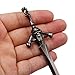 Devil May Cry Keychain 12cm Metal Dante Rebellion Awakening Sword Pendant Key Ring Bag Charm Key Chain llaveros Game Jewelry