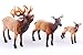 UANDME Elk Toy Figurines Set, Elk Family Figures Cake Toppers
