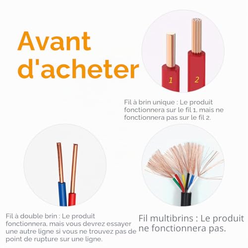 KOLSOL underground cable locator, wire tracer with earphone, cable tester for fence cables for dogs, irrigation control wires