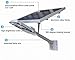 Brillihood 60W LED Solar Street Light, IP65 Waterproof Solar Powered Pole Light, ,9600LM, 6000K (Bright White) Security Area Night Lighting for Street Gutter Patio Garden Path