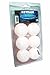 Kettler Table Tennis Balls, 40 mm Regulation Size: 3 Star Rating, White, 6 Pack