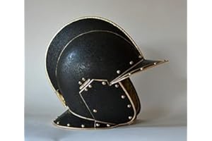 16GA Brass Medieval Greenwich Burgonet Helmet Replica Museum Historical Helmet