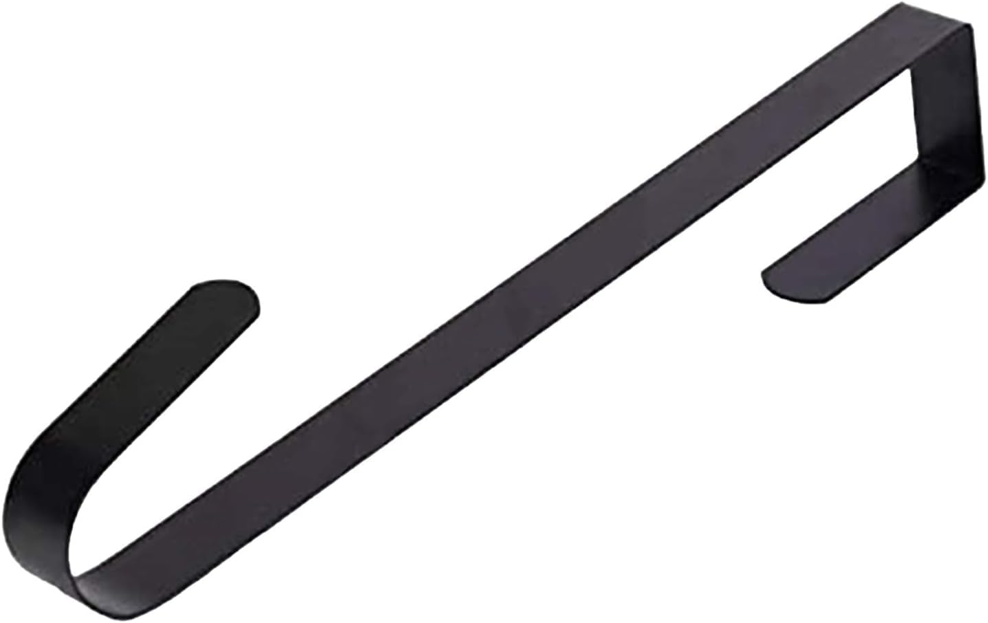 Wreath Hangers - JANEMO 12 Inch Wreath Door Hanger, Metal Wreath Hanger for Wreath, Coats,Hats, Bags,Front Door Christmas Decoration,Black