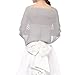 Soffte Cloud Sheer Chiffon Women Evening Shawls and Wraps for Dresses Sliver Grey