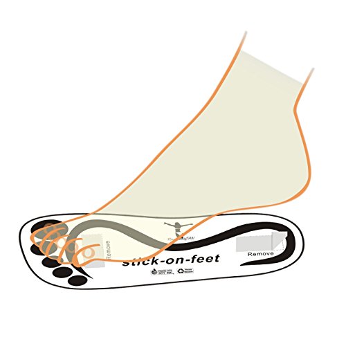 60Pairs(120feets) Spray Tanning DISPOSABLE STICK ON FEET PADS