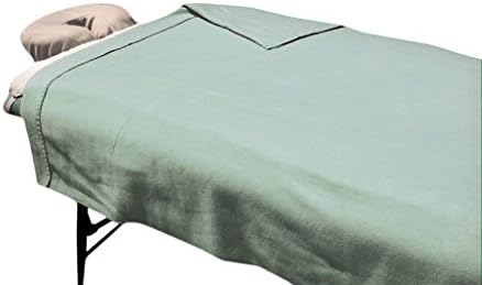 Angel Feathers W67929S Table Blanket, Sage