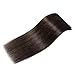 Clip in Hair Extensions 9 inch # Deep yellow