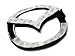 PROMOTORING For MAZDA3 MAZDA5 MAZDA6 CX-7 EVIL 'M' FRONT GRILLE EMBLEM BADGE - GLOSS BLACK