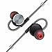 LTI-DIRECT Premium Quality Aluminum Housing Wired Earphones Headphones With Mic Remote Bass Stereo Earbuds For All Smartphone Android iOS With 3.5MM Jack ( Black Gray) Lifetime Replacement