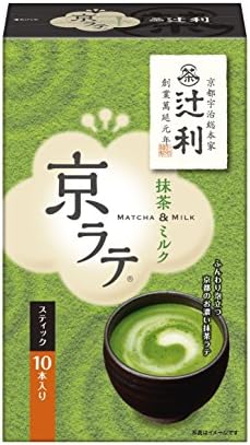 TsujiToshi Kyoto latte Matcha &amp; Milk 10PX4 pieces
