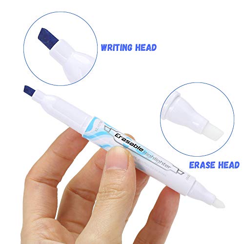 Mr. Pen Erasable Highlighters, 6 Pack, Highlighter Pens, Highlighters