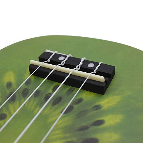 image for EDTara 21 Inch Ukulele 12 Fret 4 String Basswood Small Hawaiian Guitar