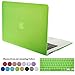 TECOOL Macbook Air 13 inch Case, Hard Macbook Case with Keyboard Cover and Screen Protector (Green)