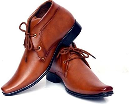 aadi Men's TAN Synthetic Party Formal Shoes