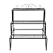 Samury 3 Tier Metal Potted Plant Stand, Flower Pot Rack Indoor Outdoor Iron Art Planter Holders Garden Steel Pots Containers Shoes Organizer (US Shipping)thumb 4