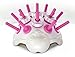 Bobbin Holder 'Porcupine Pink, Holds up to 30 Bobbins, It Will Works with Any Kind of Bobbins L, A, M. (Includes 6 Free Type 'L' Bobbins)