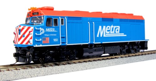 Kato USA Model Train Products 160 EMD F40PH Chicago Metra Village of Winfield Locomotive