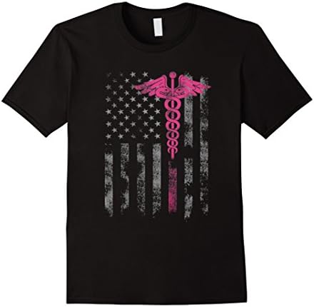 Men's Nurse Day Flag Shirt:  International Nurses Day (IND) Shirt Large Black