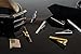 Tie Bar Clip Set for Men -[6 Pc]- Pinch / Hold Classic Regular Ties - Gift Box