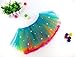 Cidyrer Tutus for Women Adult Lighted Tutu Women's Light Up Neon LED Tulle Tutu Skirt, Colorful, One Size